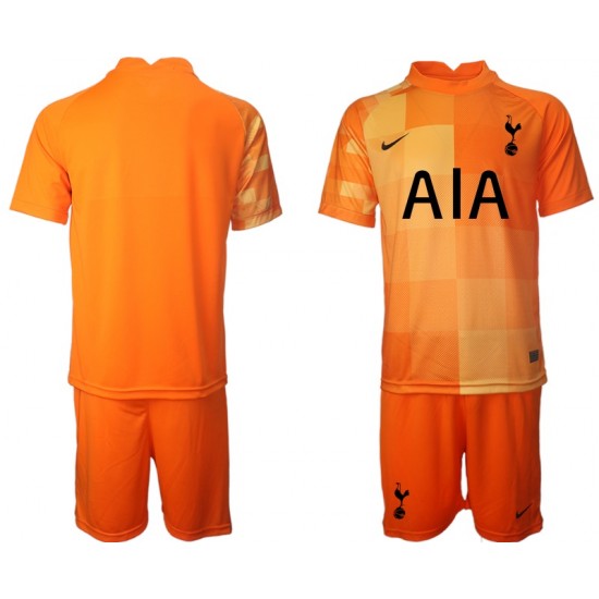 Camisola Tottenham Hotspur Guarda-redes Criança Equipamento Terceiro 2021-2022 Manga Curta